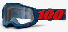 Мото маска 100% ACCURI 2 Goggle Odeon - Clear Lens- Clear Lens 50221-101-25 фото
