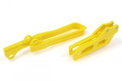 Polisport Chain guide + swingarm slider - Suzuki [Yellow] 90615 фото