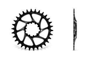 Зірка Garbaruk GXP MTB Round (BOOST) (32T, Black) 5907441528771