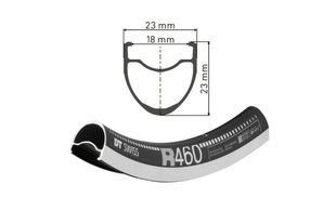 Обід DT Swiss R 460 29x18мм 24отв. RTR046DPN24S011340