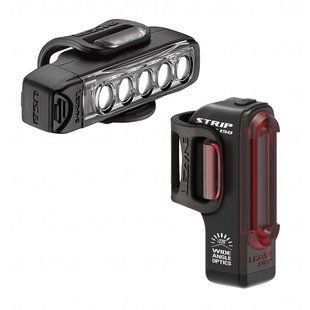 Комплект світла Lezyne STRIP DRIVE PAIR - Чорний 4712806 002077
