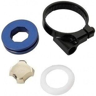 Ручка компресії RockShox Adj Knob Comp TurnKey Tora TK/Recon Silver (2011+) 11.4015.295.000