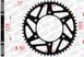 Зірка AFAM Steel-K Sprocket 520 - Honda [Black], 51z 10212K-51