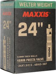 Камера Maxxis Welter Weight 24x1.5/2.5 Ніпель - LFVSEP48 EIB00159700 фото