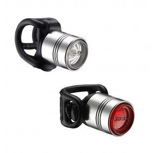 Комплект світла Lezyne LED FEMTO DRIVE PAIR - Сріблястий 4712805 977888