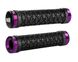 Гріпси ODI SDG LOCK-ON GRIPS Black w/Purple Clamps (чорні з фіолетовими замками) D30SDB-P фото