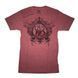 Футболка FOX Reaction Heathered Tee [RED], XL 49836-003-006