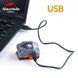 Ліхтар налобний Naturehike TD-02 USB NH00T002-D tropical blue