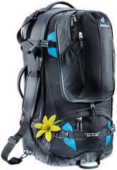 Рюкзак Deuter Traveller 60 + 10 SL колір 7321 black-turquoise (3510015 7321) 3510015 7321 фото