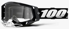 Мото маска 100% RACECRAFT 2 Goggle Black - Clear Lens- Clear Lens 50121-101-01 фото