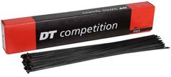 Спиці вигнуті DT Competition Race Standard 2.0/1.6/2.0 mm x 288mm (Чорний) х100шт SCR020288S0100 фото