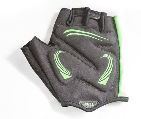Велоперчатки Lynx Pro BLACK/GREEN L 01-8002 BLACK/GREEN L