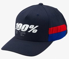 Кепка Ride 100% LOYAL X-Fit SnapBack Hat [Navy], One Size 20089-015-01 фото