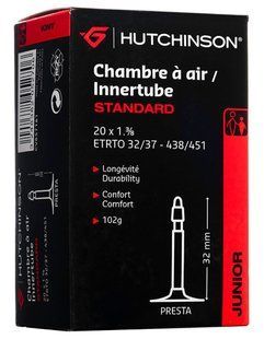Камера Hutchinson Junior 20x1.3/8 (33-451) Presta 32 мм CV657161