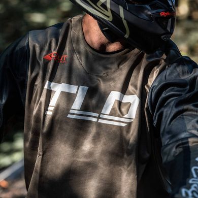 Мото джерсі TLD Scout GP Jersey RIDE ON [CHARCOAL/VINTAGE WHITE] MD 367733013 фото