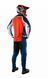 Джерси TLD Sprint Jersey Fractura [Slate Blue Orange] 2X