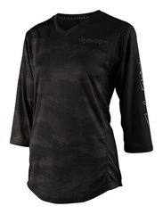 Джерсі TLD WMNS MISCHIEF JERSEY [BRUSHED CAMO ARMY] S 359417002 фото