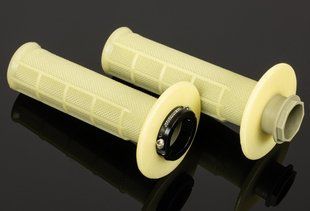 Гріпси Renthal MX R-Works Lock-On Grips - Half Waffle [Aramid], Kevlar G237