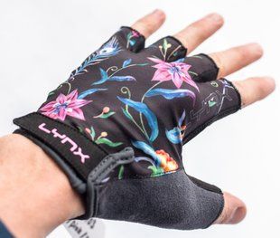 Велорукавички Lynx Art Flowers M 01-2403 Flowers M