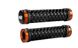 Гріпси ODI Vans® Lock-On Grips, Black w/ Orange Clamps, чорні з помаранчевими замками D30VNB-O фото