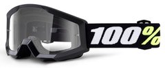 Дитяча мото маска 100% STRATA MINI Goggle Black - Clear Lens- Clear Lens 50033-00001 фото