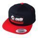 Кепка ODI FADE Hat Flat Bil BLk/Red G05FBR