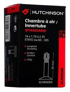 Камера Hutchinson Junior 16x1.70-2.35 (47/57-305) Schrader 35 мм CV654271