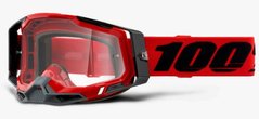 Мото маска 100% RACECRAFT 2 Goggle Red - Clear Lens- Clear Lens 50121-101-03 фото