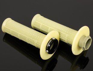 Гріпси Renthal MX R-Works Lock-On Tapered Grips - Half Waffle [Aramid], Kevlar G240