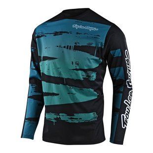 Дитяча Джерсі TLD Sprint Jersey, Brushed [MARINE / TEAL] Розмір YLG 324895014