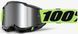 Мото маски 100% ACCURI 2 Goggle Neon Yellow - Mirror Silver Lens, Mirror Lens 50014-00040