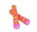 Грипсы ODI Hucker Signature 160mm no Flange Yellow/Pink Swirl F10HCYP