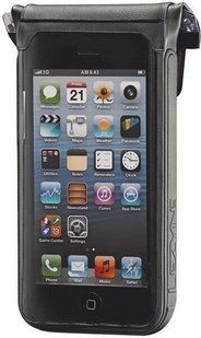 Чохол для телефону Lezyne SMART DRY CADDY 4S, чорний, WATER PROOF PHONE CADDY, WORKS WITH IPHONE 4/4S, QR MOUNTING BRACKET 4712805 982349
