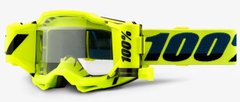 Мото маска 100% ACCURI 2 FORECAST Goggle Fluo Yellow - Clear Lens- Roll-Off 50221-901-04 фото