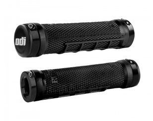 Гріпси ODI Ruffian MX MTB Lock-On Bonus Pack Black w/Black Clamps (чорні з чорними замками) D32RFB-B