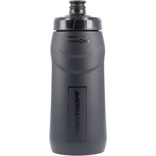 Фляга + Фляготримач Merida/Fidlock Matt Black, Glossy Black 620 мл (з конектором) A2123000097