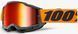 Мото маски 100% ACCURI 2 Goggle Orange - Mirror Red Lens, Mirror Lens 50014-00041