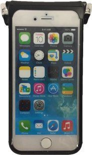 Чохол для телефону на раму Lezyne SMART DRY CADDY 5S, чорний, WORKS WITH IPHONE 5/5C/5S, QR MOUNTING BRACKET 4712805 982332
