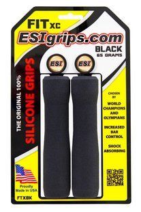 Гріпси ESI Fit XC Black (чорні) FTXBK
