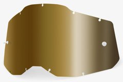 Лінза до окулярів 100% RC2/AC2/ST2 Replacement Lens Anti-Fog - True Золотий, Mirror Lens 51008-253-01 фото
