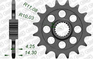 Зірка AFAM 520 Sprocket - BMW, 17z 166300-17