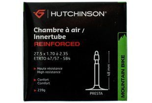 Камера с антипроколом Hutchinson Reinforced 27.5x1.70-2.35 (47/57-584) Presta 48 мм CV657351