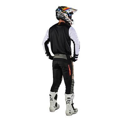 Мото Джерсі TLD Scout GP Jersey RIDE ON [BLACK/WHITE] S 367733002