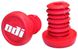 Баренды ODI BMX 2-Color Push in Plugs Refill pack Red w/ White (красно белые) F72PR-R фото