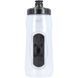 Фляга + Фляготримач Merida/Fidlock Transparent, Glossy Black 620 мл (з конектором)