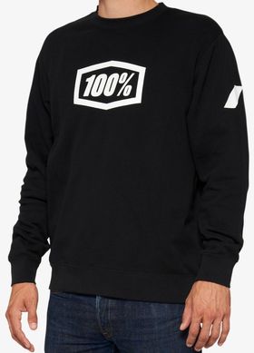 Кофта Ride 100% ICON Sweatshirt [Black], M 20026-00001 фото