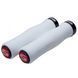 Грипсы SRAM Locking Grips Contour Foam 129mm White with Single Black Clamp and End Plugs 00.7915.068.090