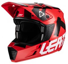Шолом LEATT Helmet Moto 3.5 Jr [Red], YM 1022010230 фото