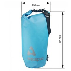 Гермомешок Aquapac с ремнем через плечо Trailproof Drybag - 25L (blue) w/strap синий AQ 736 фото