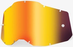 Дитяча лінза 100% AC2/ST2 Youth Lens - Mirror Red, Mirror Lens 59107-00004